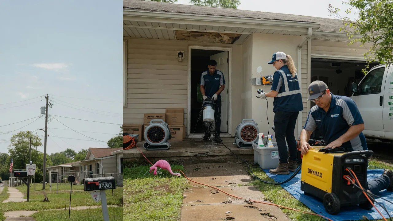 Storm Damage Water Removal in Greenville, IL near me